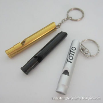 Good Quality Metal Whistle Keychain for Sales